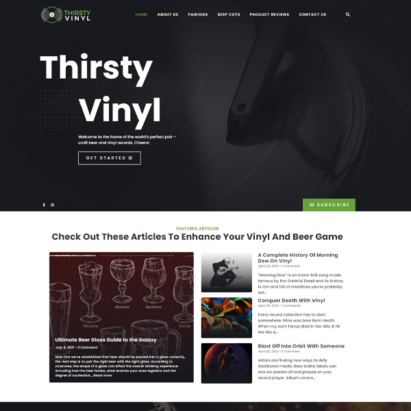 porfolio ThirstyVinyl n