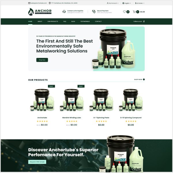 portfolio anchorlube