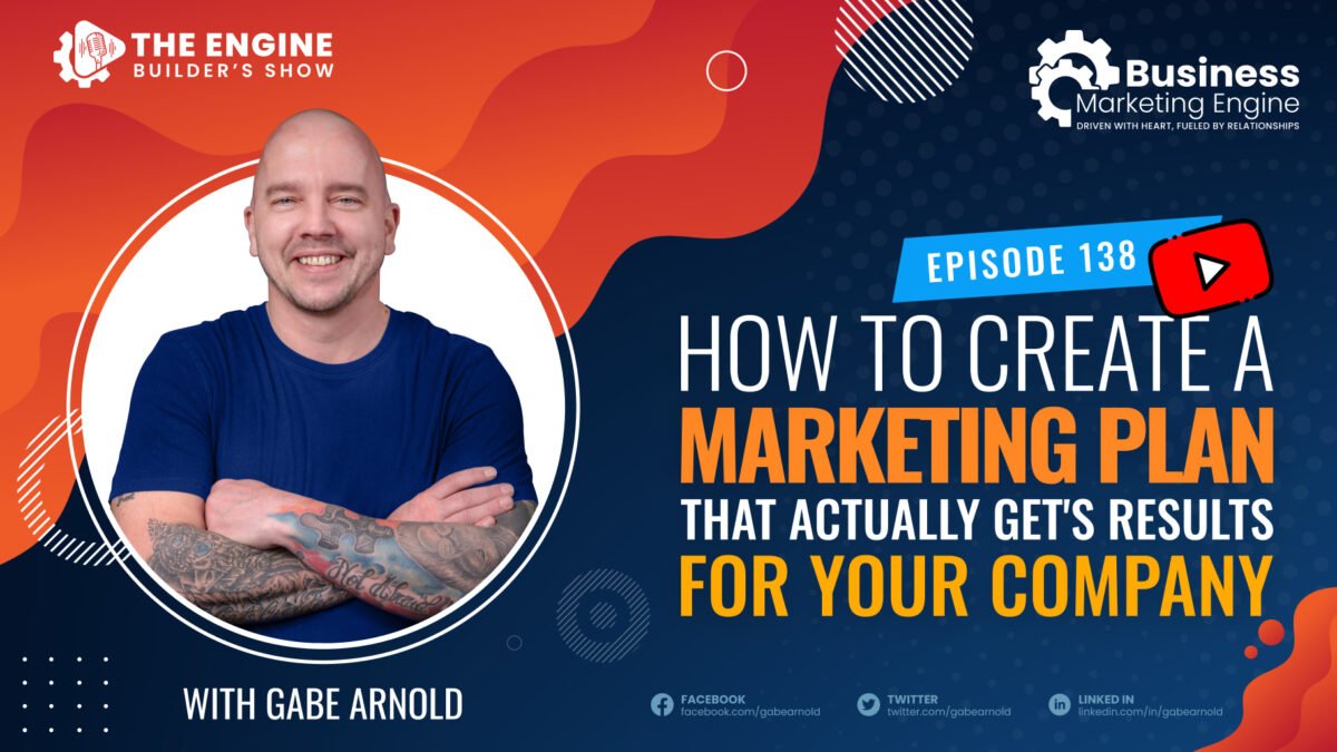 , How to Create a Marketing Plan That Actually Get&#8217;s Results For Your Company &#8211; (Episode 138), Business Marketing Engine