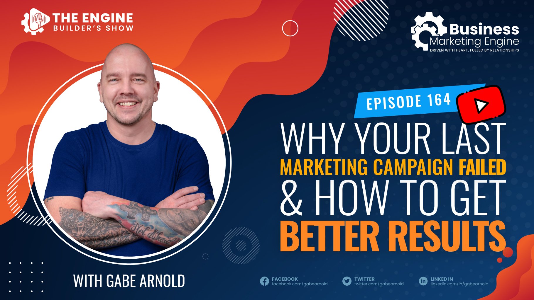 , Why Your Last Marketing Campaign Failed &#038; How to Get Better Results &#8211; (Episode 164), Business Marketing Engine
