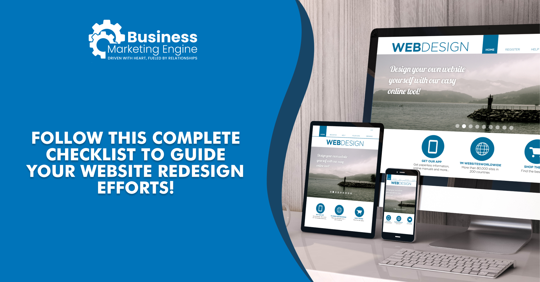 Follow this complete checklist to guide your website redesign efforts