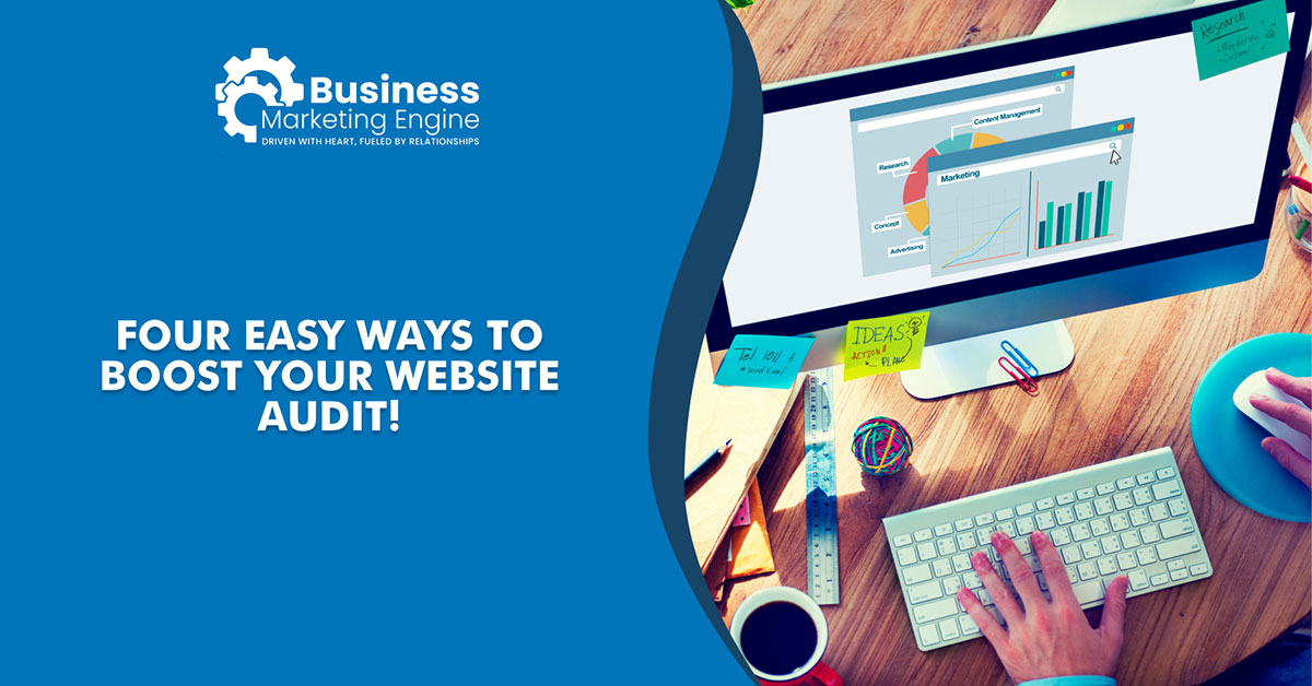 Four easy ways to boost your website audit