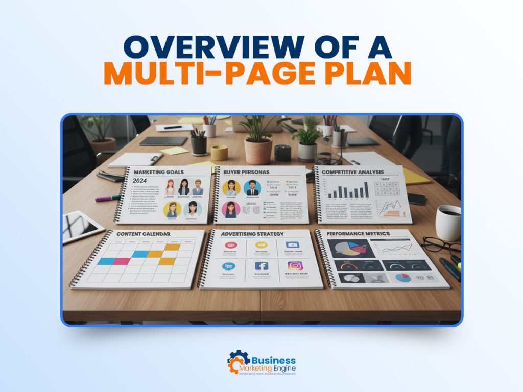 Overview of a Multi-Page Plan