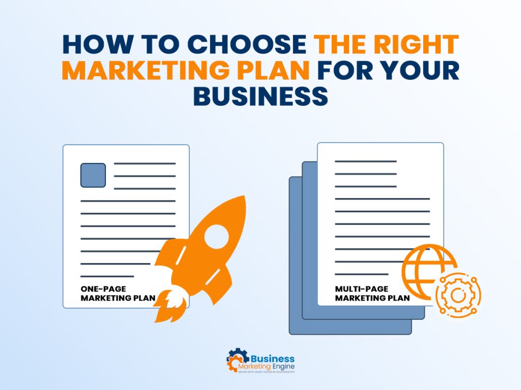 How to Choose the Right Marketing Plan for Your Business