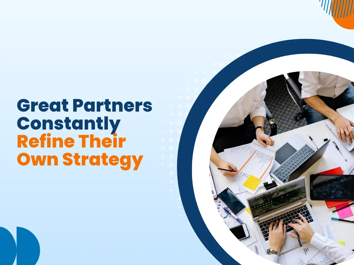 Marketing partner continuously refining strategy and systems for sustainable business growth